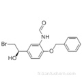 Formamide, N- [5 - [(1R) -2-bromo-1-hydroxyéthyl] -2- (phénylméthoxy) phényle] CAS 201677-59-0